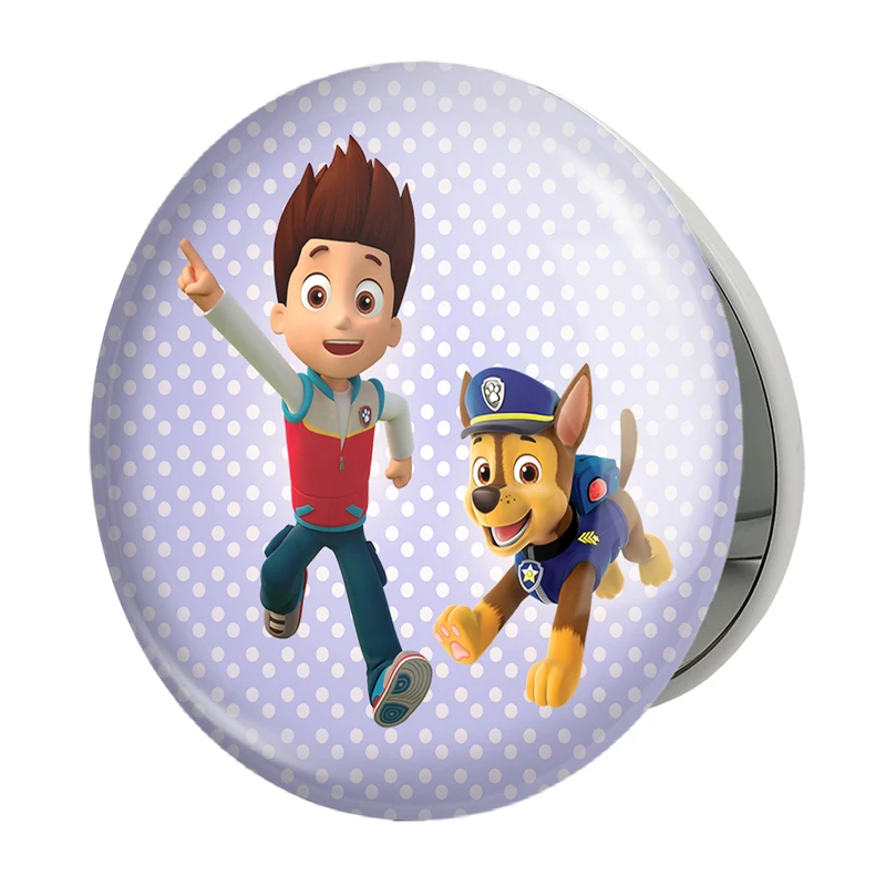 آینه جیبی خندالو طرح سگ های نگهبان Paw Patrol مدل تاشو کد 3129 
