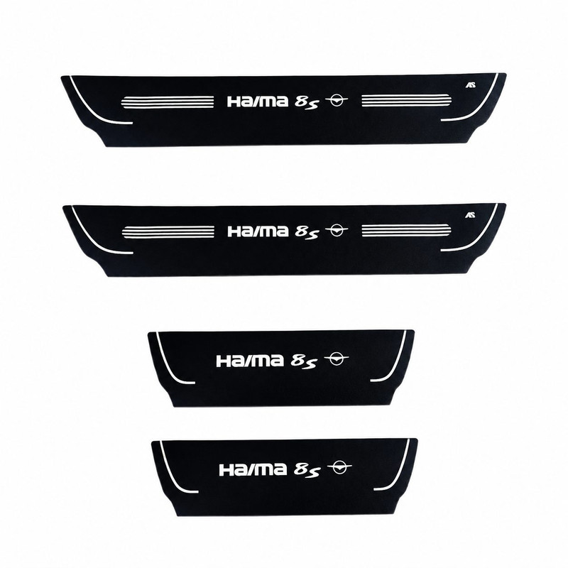 برچسب پارکابی خودرو استیک کد M309 مناسب برای هایما 8s مجموعه 4 عددی