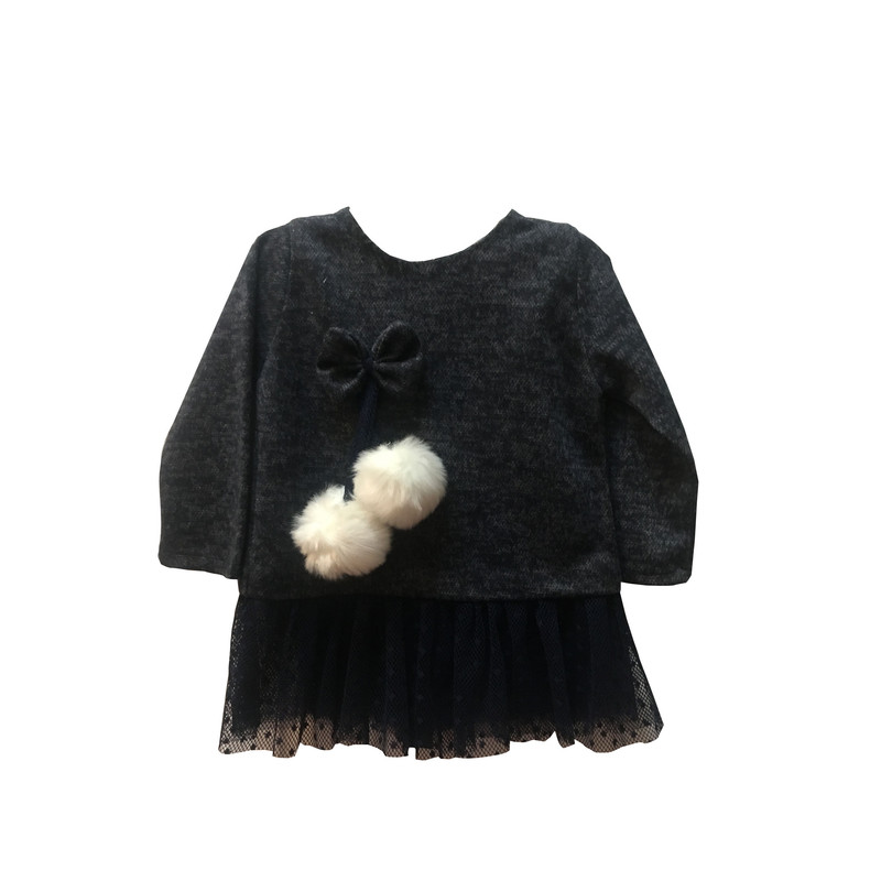 ست پیراهن و هدبند دخترانه مدل 12 کد 300