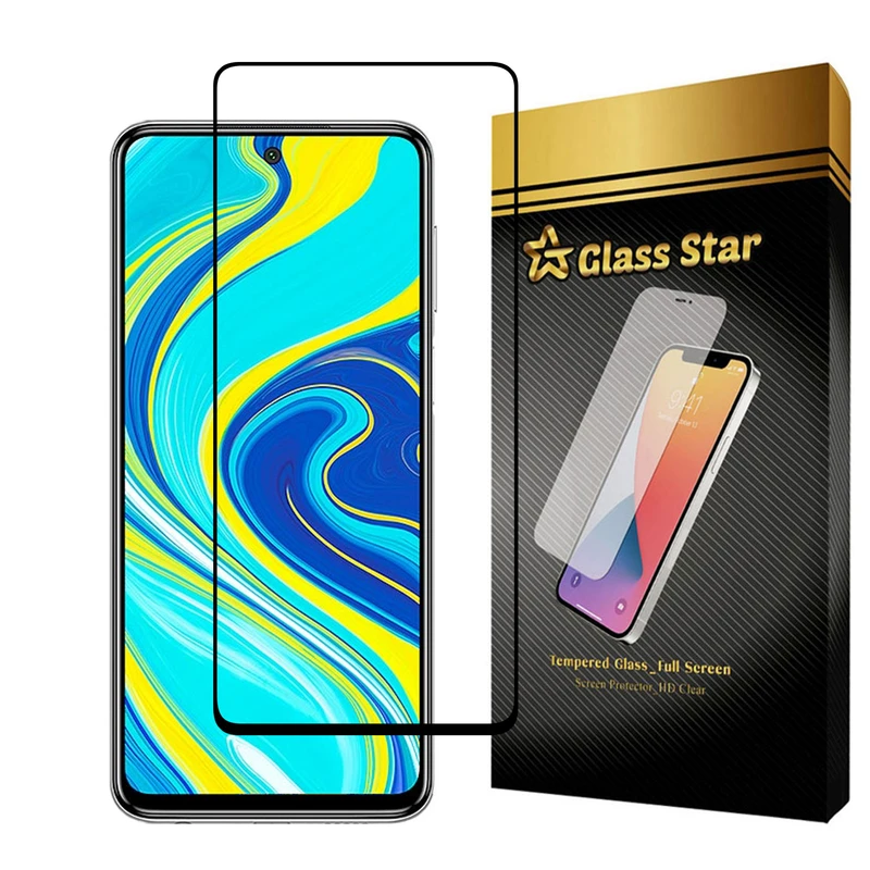 محافظ صفحه نمایش گلس استار مدل FULPLUSS مناسب برای گوشی موبایل شیائومی Redmi Note 9S