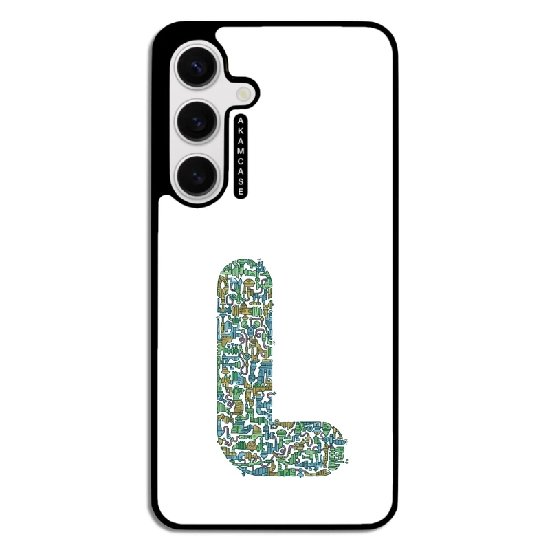 کاور آکام مدل AMC-WSGS24-ALPHADOODLEBET-12 مناسب برای گوشی موبایل سامسونگ Galaxy S24