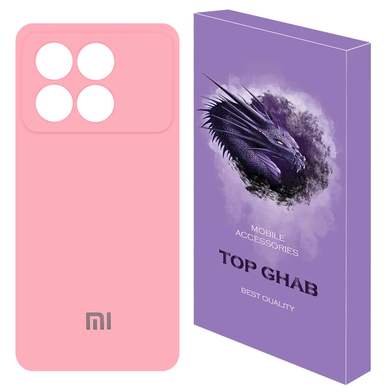 کاور تاپ قاب مدل سیلیکونی مناسب برای گوشی موبایل شیائومی Poco X6 Pro 5G