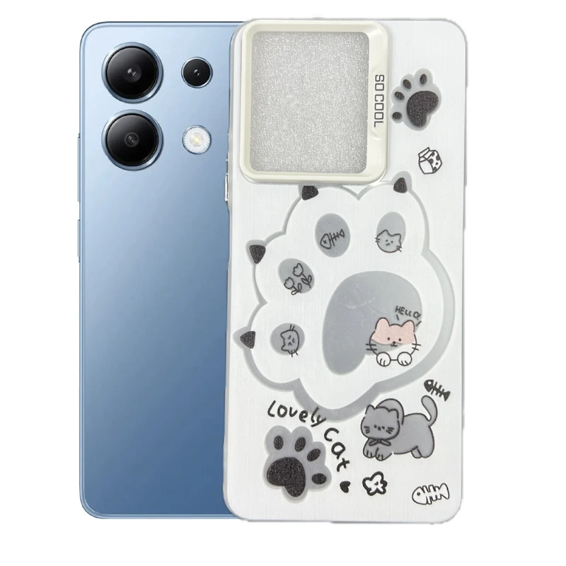 کاور طرح پنجه گربه مناسب برای گوشی موبایل شیائومی Redmi Note 13 4g