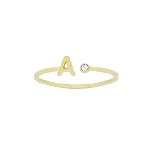  انگشتر طلا 18 عیار زنانه قیراط طرح A کد GH6028