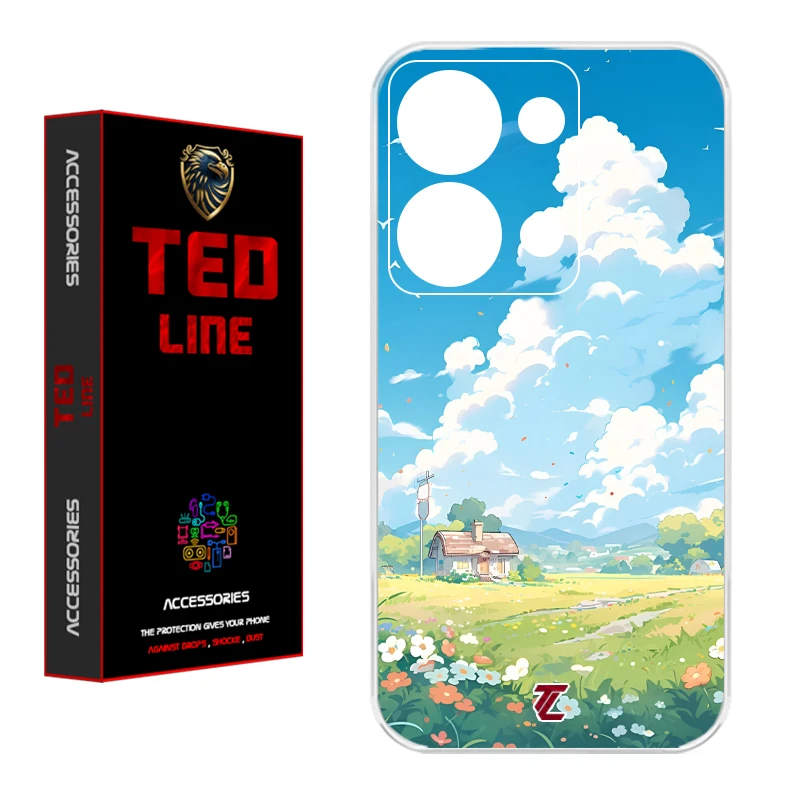 کاور تدلاین طرح منظره کد 1146 مناسب برای گوشی موبایل شیائومی Redmi Note 13 Pro 4G / Poco M6 Pro