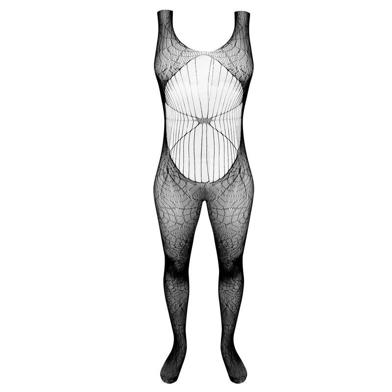 لباس خواب زنانه ماییلدا مدل فیشنت تار عنکبوتی کد 4855-7106 