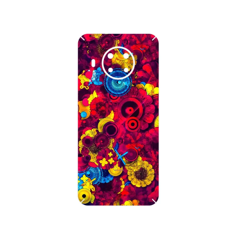 برچسب پوششی ماهوت مدل Vector Flower Garden Digital Art مناسب برای گوشی موبایل نوکیا X20