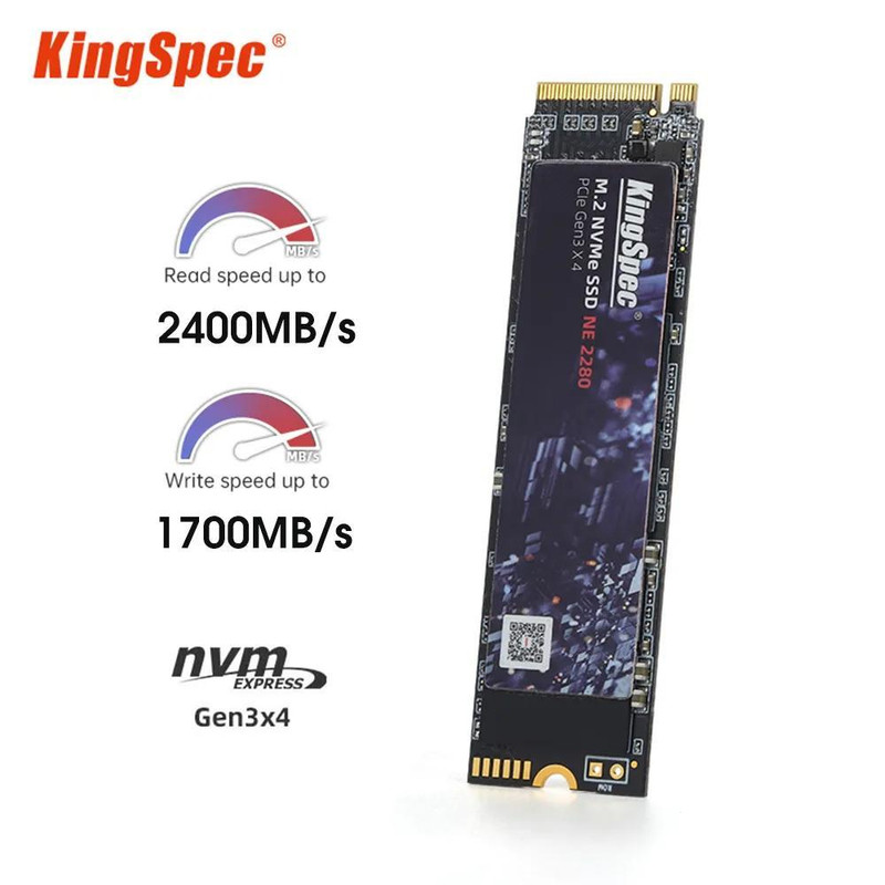 اس اس دی اینترنال کینگ اسپک مدل M.2 NVMe PCle ظرفیت 128 گیگابایت