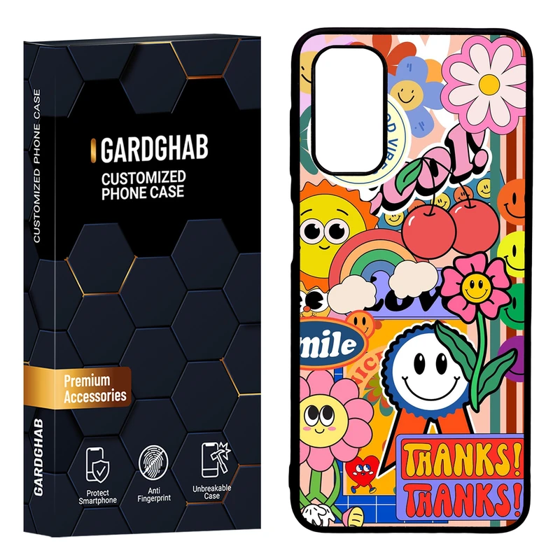 کاور گارد قاب مدل دور ژله ای فانتزی مناسب برای گوشی موبایل سامسونگ Galaxy A13 5G / A04s