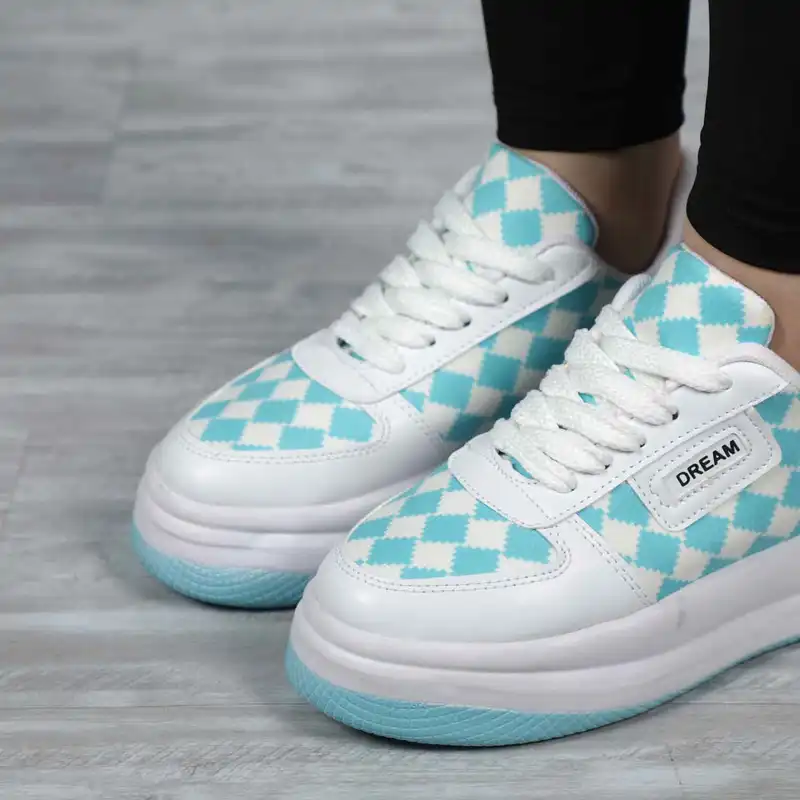 کفش روزمره زنانه مدل شطرنجی