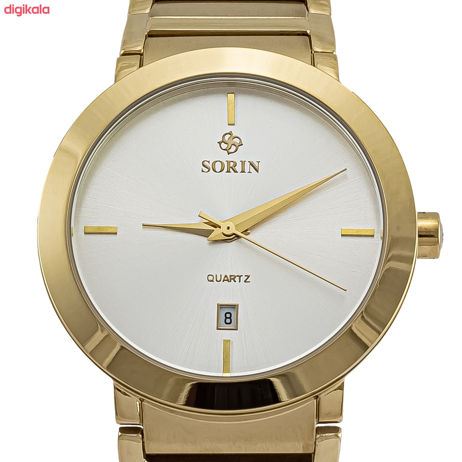ست ساعت مچی عقربه ای زنانه و مردانه سورین مدل SS0970G