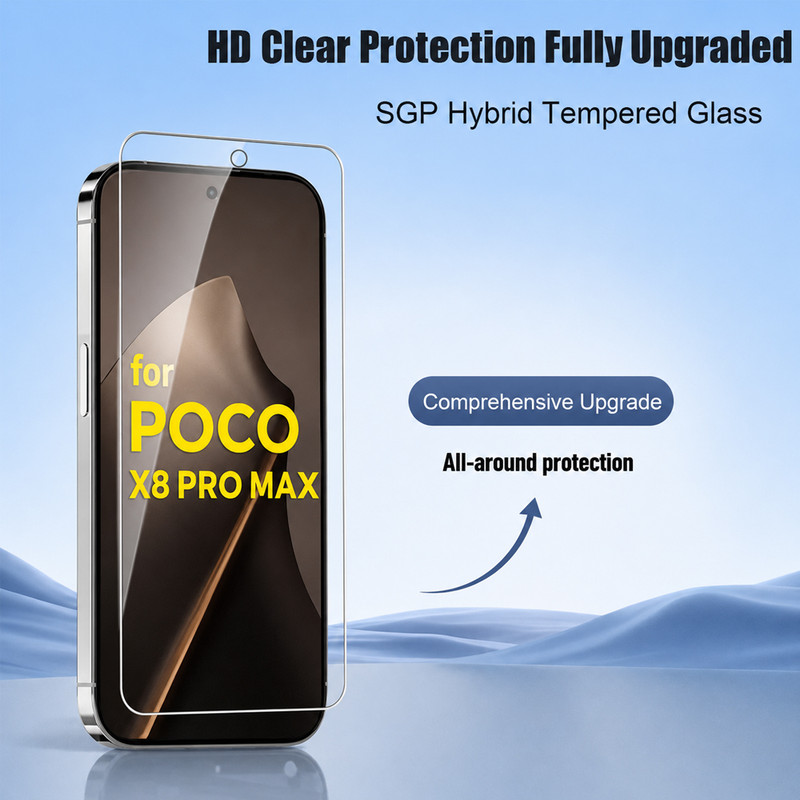 خرید و قیمت محافظ صفحه نمایش بادیگارد مدل Clear مناسب برای گوشی موبایل شیائومی Poco X8 Pro Max