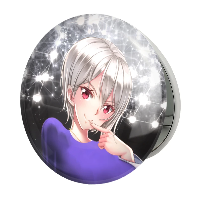 آینه جیبی خندالو طرح الیس انیمه جنگ غذاها Food Wars مدل تاشو کد 17029 