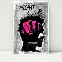 تابلو شاسی مدل پوستر فیلم باشگاه مبارزه Fight Club کد FMO69
