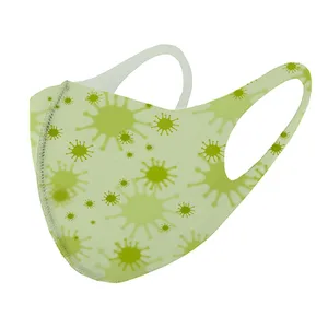 ماسک تزیینی طرح ویروس مدل ma169