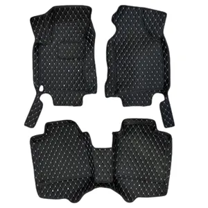 کفپوش شش بعدی خودرو مدل MC چرم گلدوزی مناسب برای جک J5