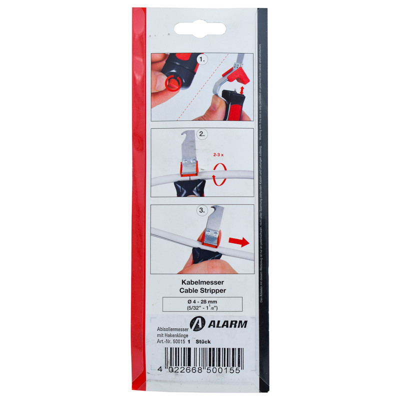 انبر کابل لخت کن آلارم مدل 50015 سایز 7 اینچ