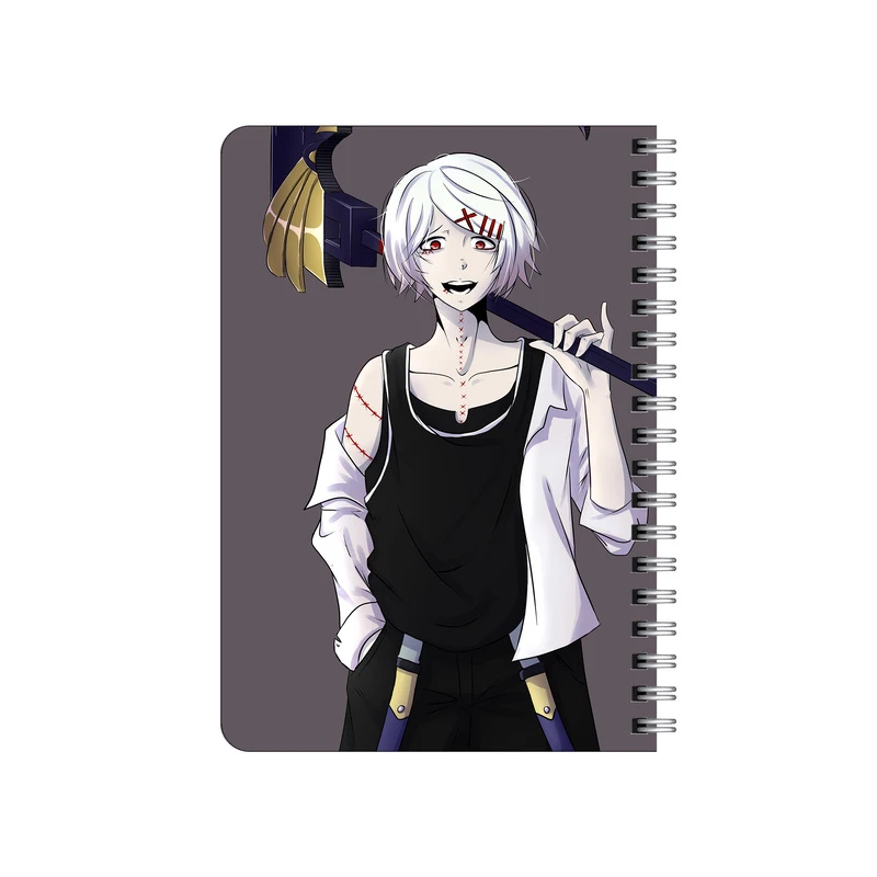 دفترچه یادداشت بامبیلیپ مدل چوبی طرح انیمه توکیوغول کد 0184213