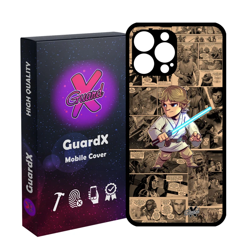 کاور گارد ایکس طرح جنگ ستارگان مدل Glass10525 مناسب برای گوشی موبایل اپل iPhone 13 Pro Max