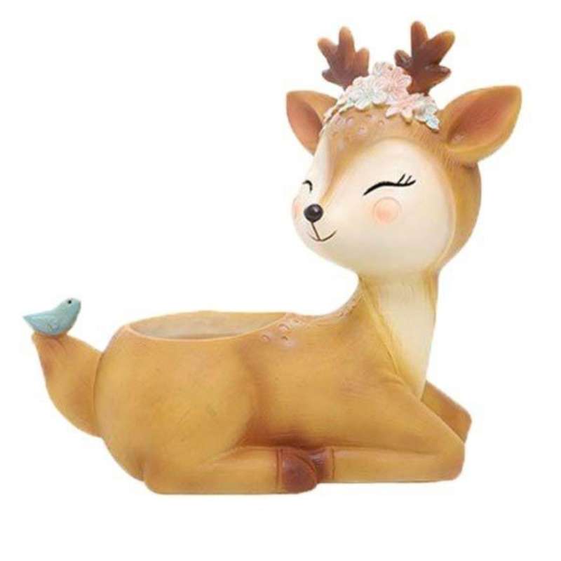 گلدان طرح آهو مدل D