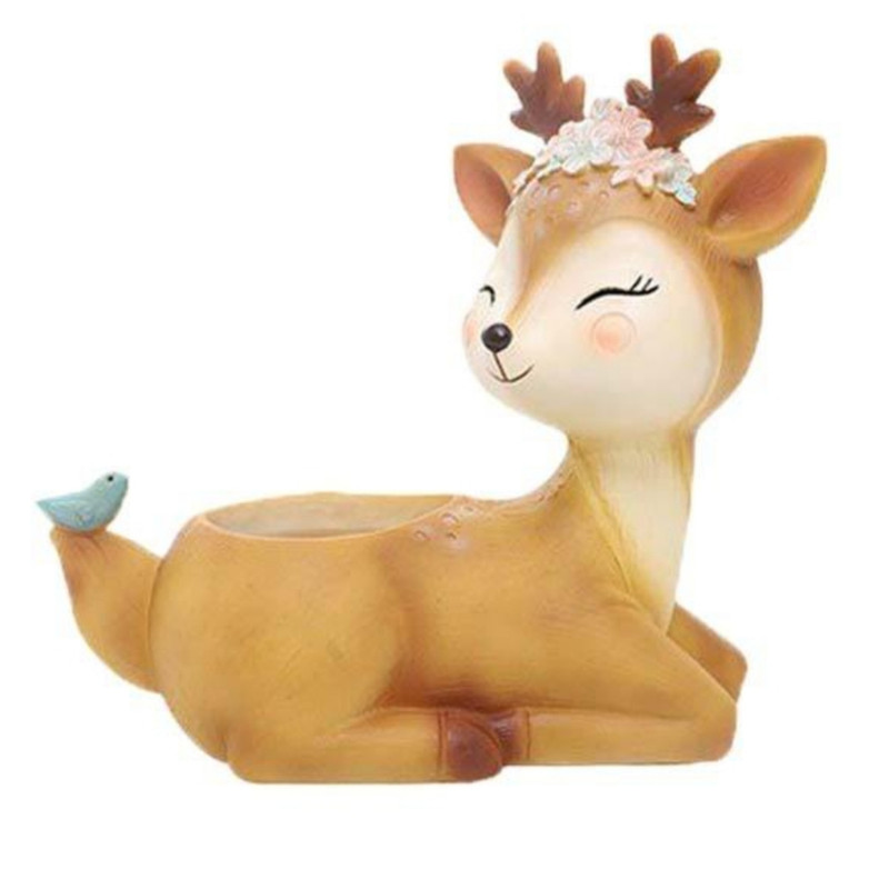 گلدان طرح آهو مدل D