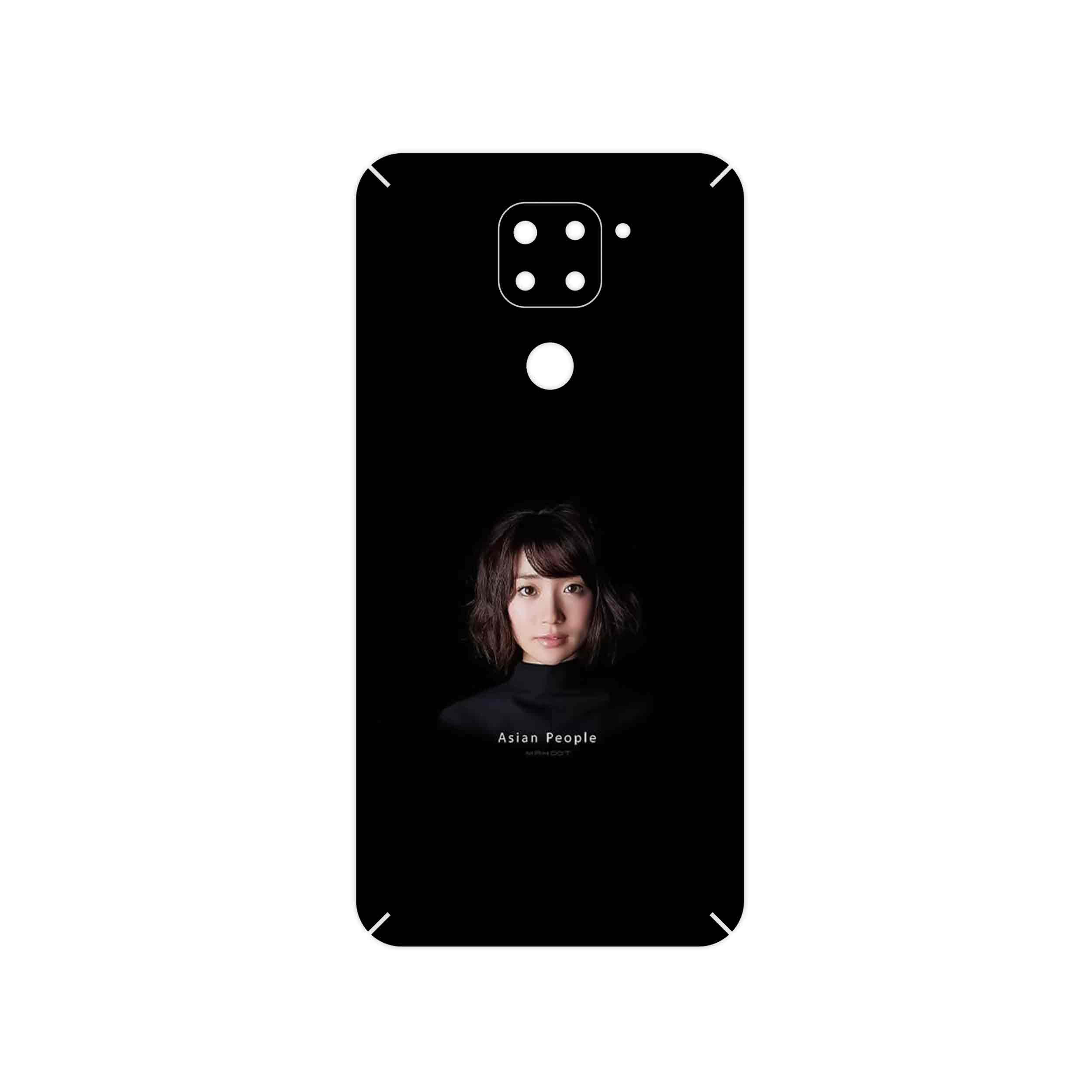 برچسب پوششی ماهوت مدل Portrait of an Asian Woman مناسب برای گوشی موبایل شیائومی Redmi 10X