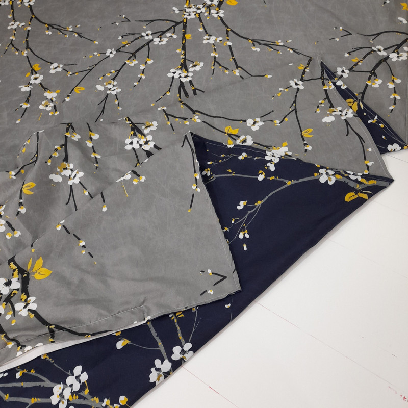 روکش لحاف مدل شکوفه دو نفره سایز 220×240 سانتی متر