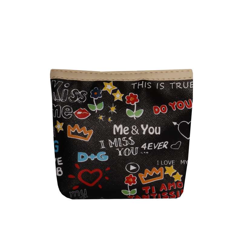 کیف لوازم آرایش زنانه مدل چرم بوستان کد 17