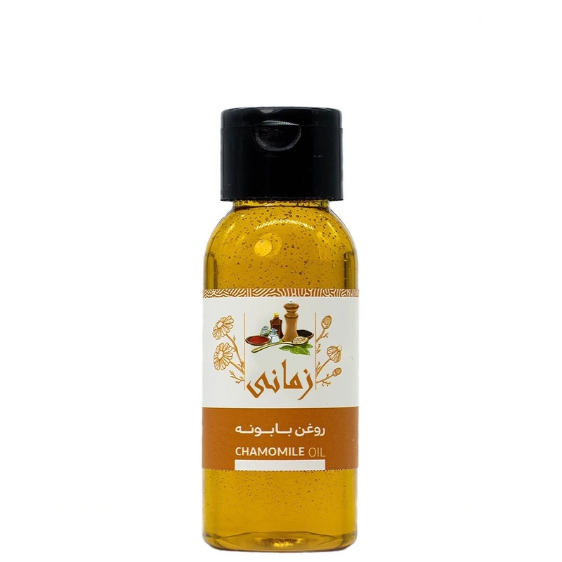 روغن بابونه زمانی مدل پرس سرد حجم 500 میلی لیتر