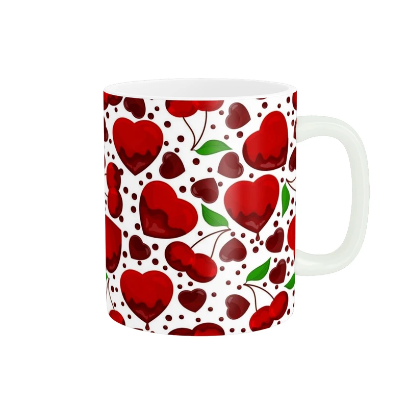 ماگ پاد آفرین طرح قلب کد 1627