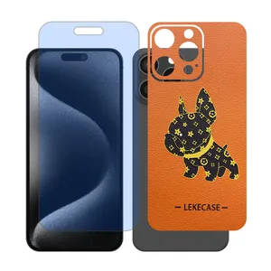 Glass Together model blue cut screen protector Suitable for Apple iPhone 16 Pro Max mobile phone with back cover sticker