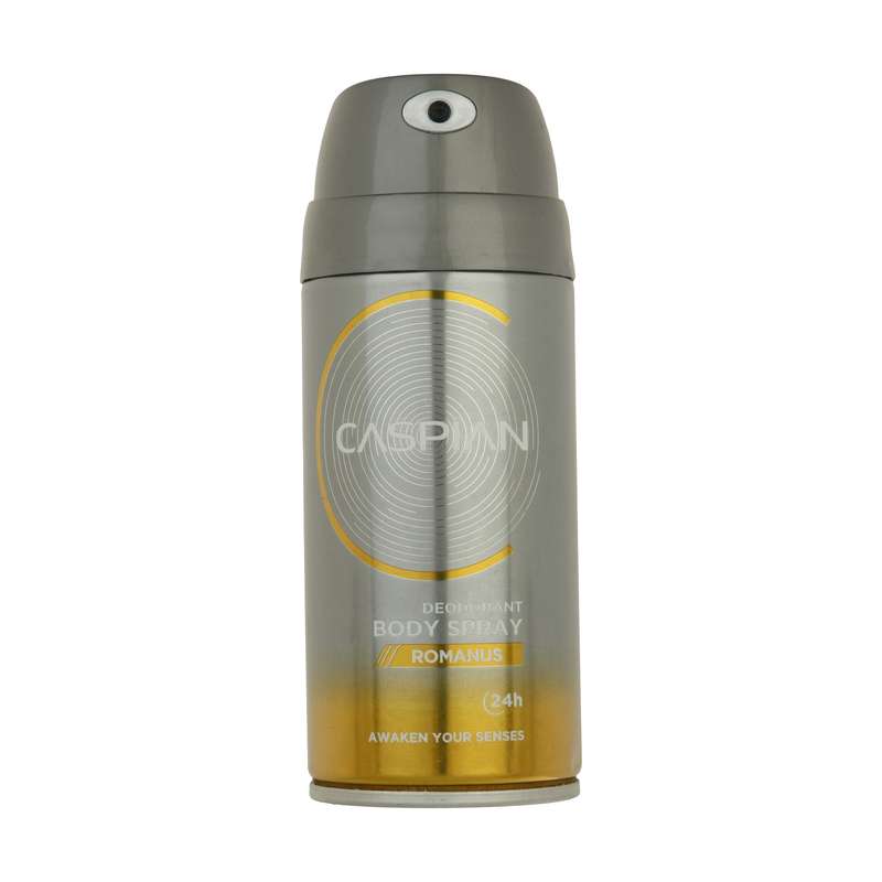 اسپری بدن مردانه کاسپین مدل ROMANUS حجم 150 میلی لیتر