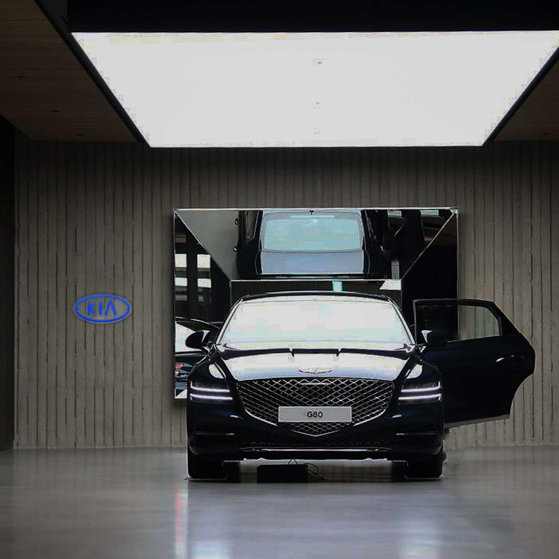 چراغ دیواری نئون دیزاین طرح Kia_BL