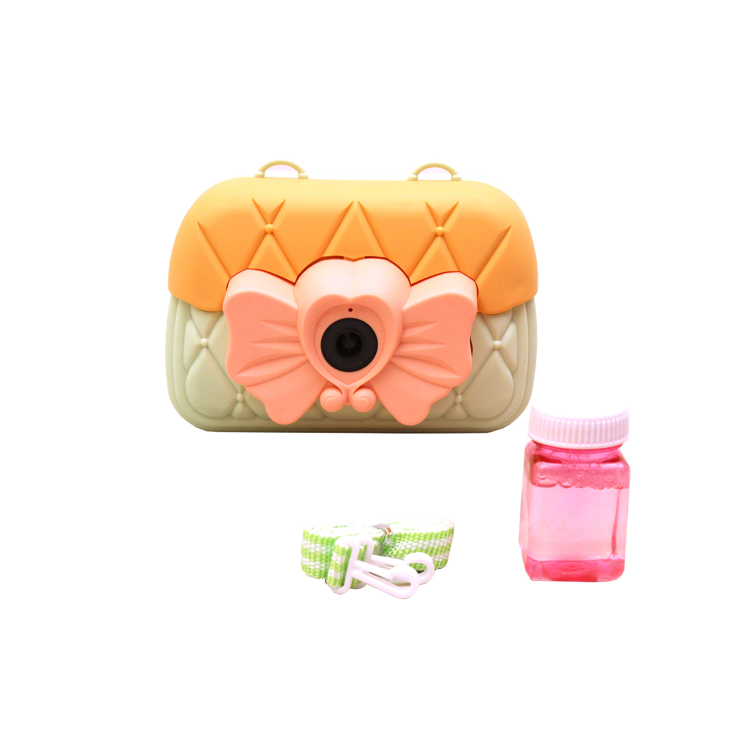 حباب ساز طرح دوربین مدل Side Bag به همراه مایع حباب ساز