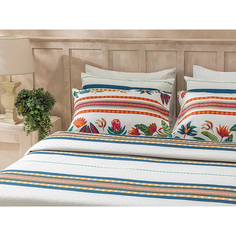 روتختی انگلیش هوم مدل Exotic Stripes دو نفره سایز 200x220 سانتی متر