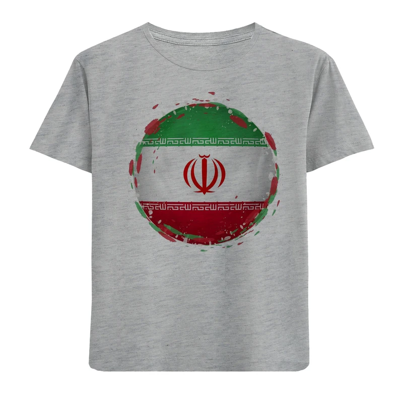 تی‌شرت آستین کوتاه پسرانه مدل ایران N272