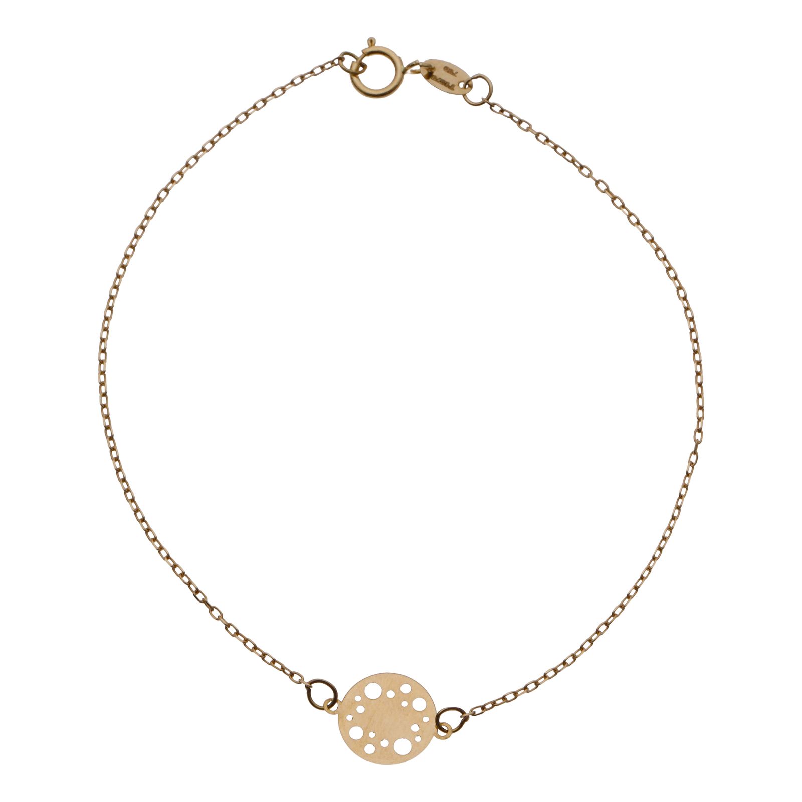 دستبند طلا 18 عیار زنانه مایا ماهک مدل MB1630 -  - 1