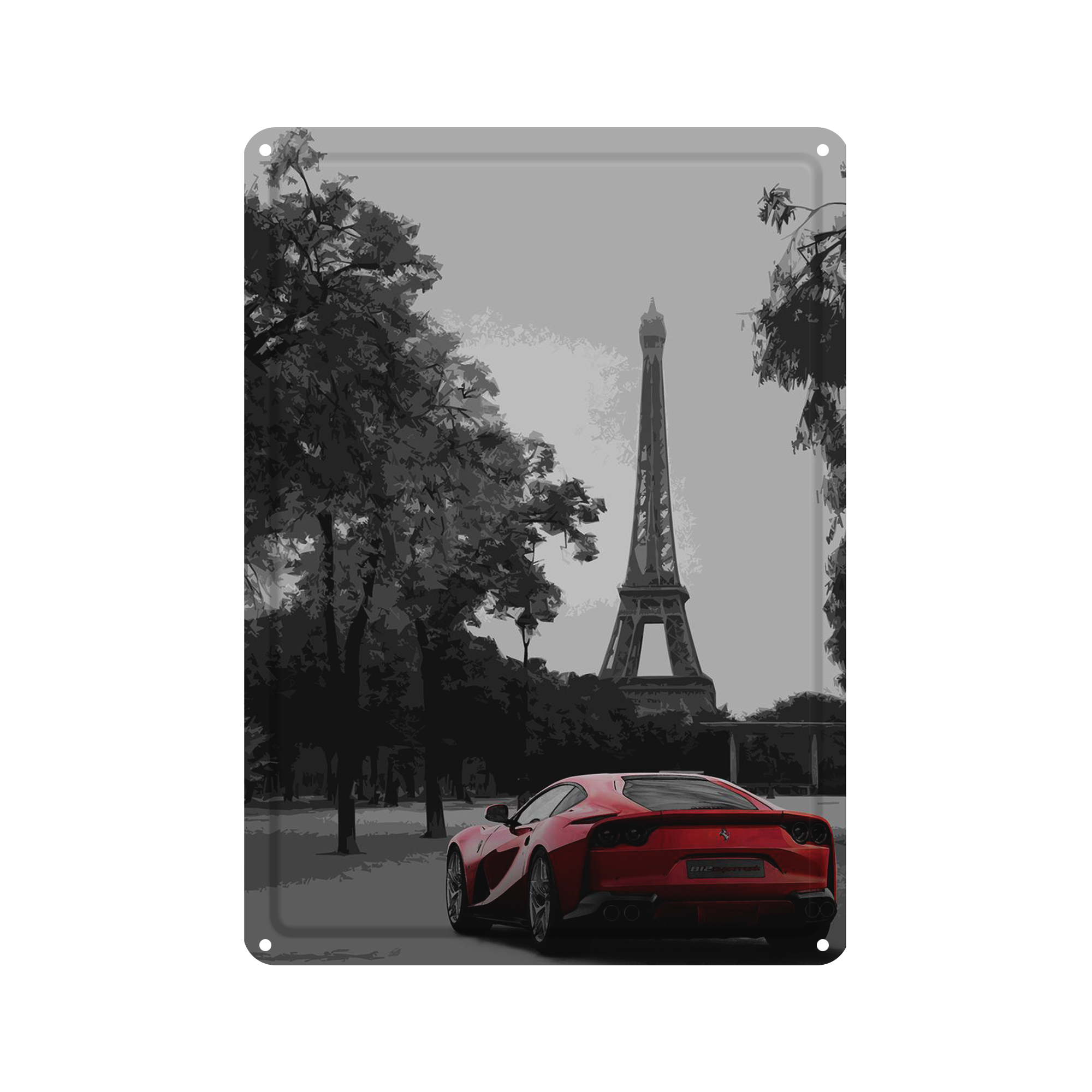 دیوارکوب مدل برج ایفل کد s 1923