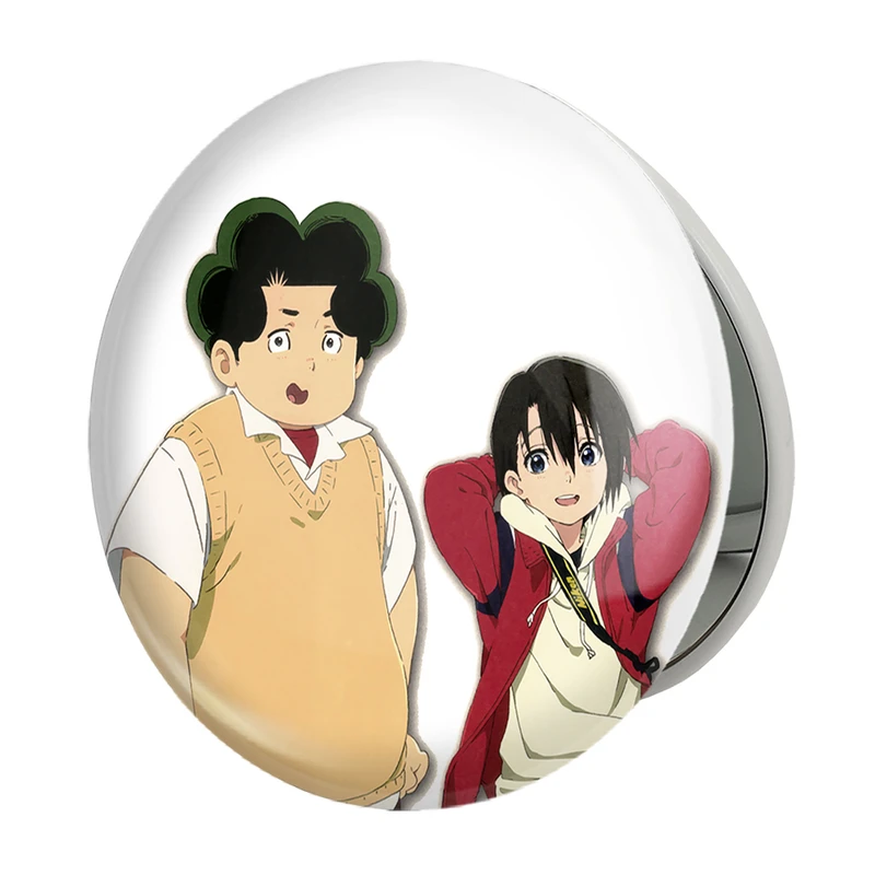آینه جیبی خندالو طرح یوزورو نیشیمیا و توموهیرو انیمه سایلنت ویس A Silent Voice مدل تاشو کد 15797 