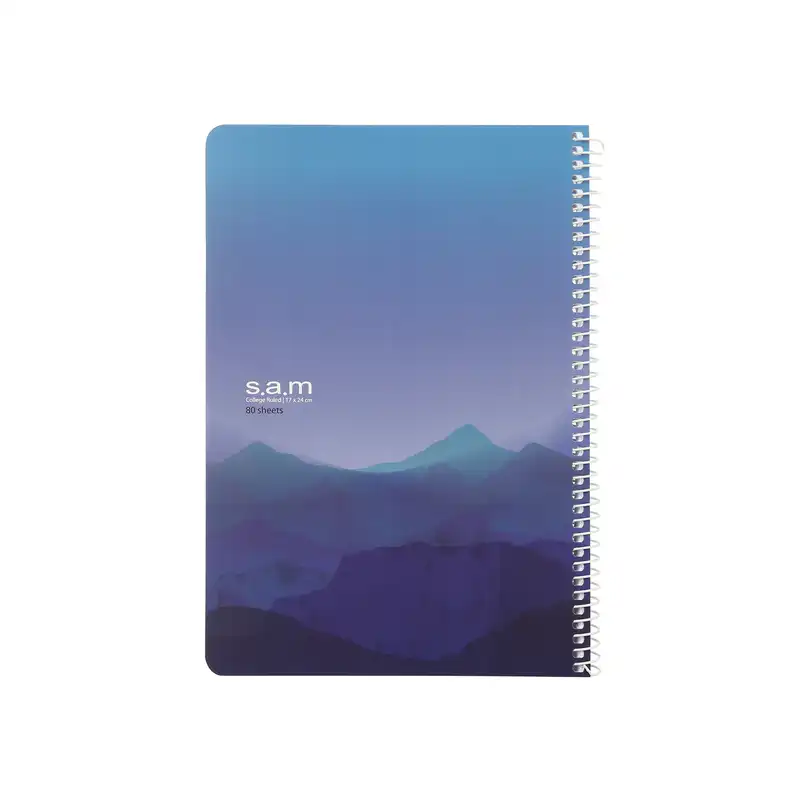 دفتر مشق 80 برگ سم طرح کوهستان