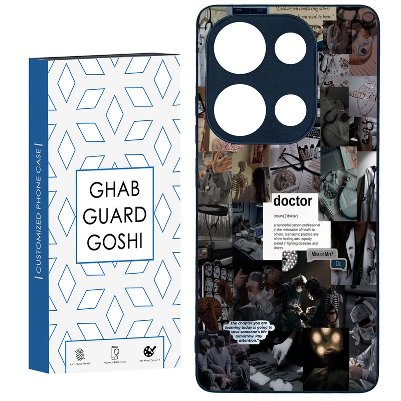کاور قاب گارد گوشی طرح فانتزی کد TPU-128 مناسب برای گوشی موبایل شیائومی Redmi Note 13 Pro 4G / Poco M6 Pro 4G