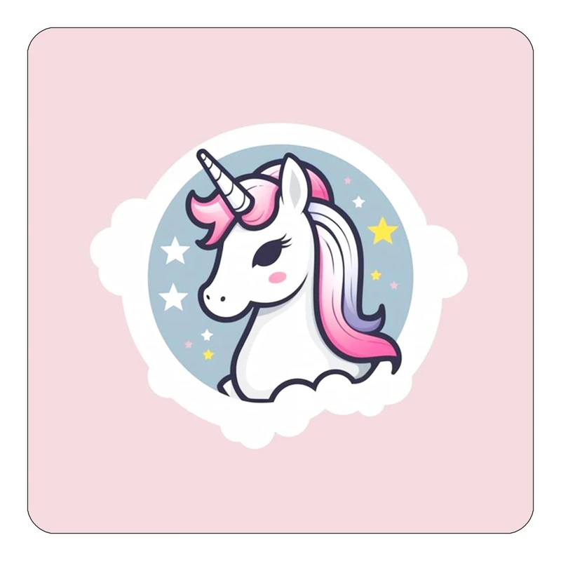 مگنت کاکتی طرح اسب تک شاخ و یونیکورن مدل mp32333