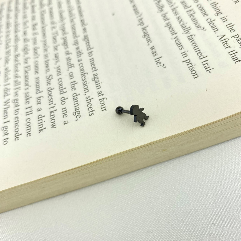 پیرسینگ گوش زنانه مدل پسرک کد P4299 پیرسینگ گوش زنانه مدل پسرک کد P4299