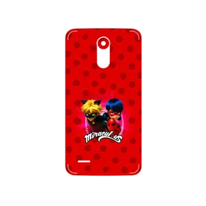 MAHOOT Ladybug and Cat Noir Cover Sticker for LG Stylus 3