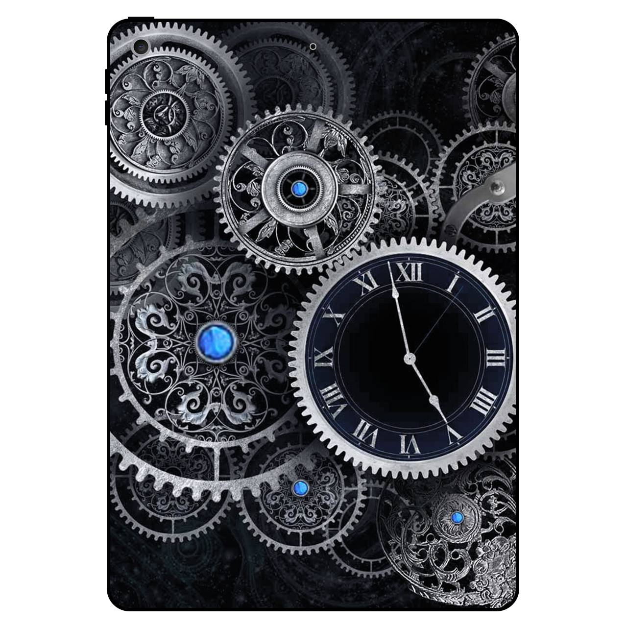 کاور مگافون طرح ساعت مدل 7741 مناسب برای تبلت اپل ipad 8 10.2 2020