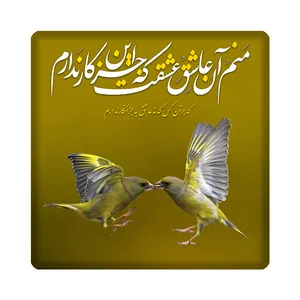 کاشی مدل شعر kh10 کد 110