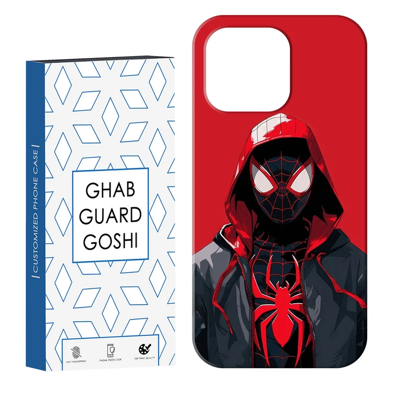 کاور قاب گارد گوشی طرح مرد عنکبوتی کد Dimo-612 مناسب برای گوشی موبایل اپل  IPHONE 13 PRO MAX