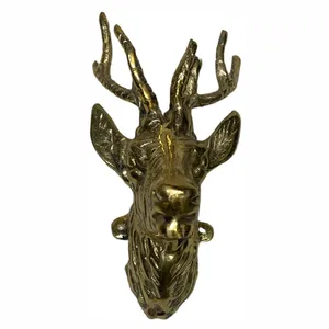 دیوارکوب برنجی مدل دکوری شاخ گوزن 2