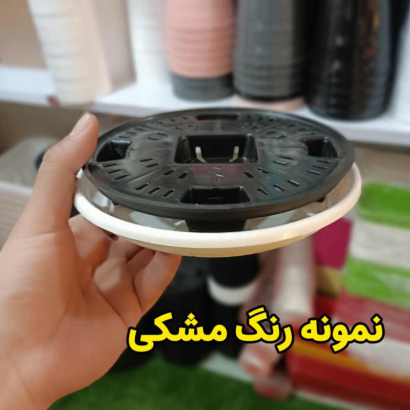 زیر گلدانی مدل جزیره دار بسته ۴ عددی