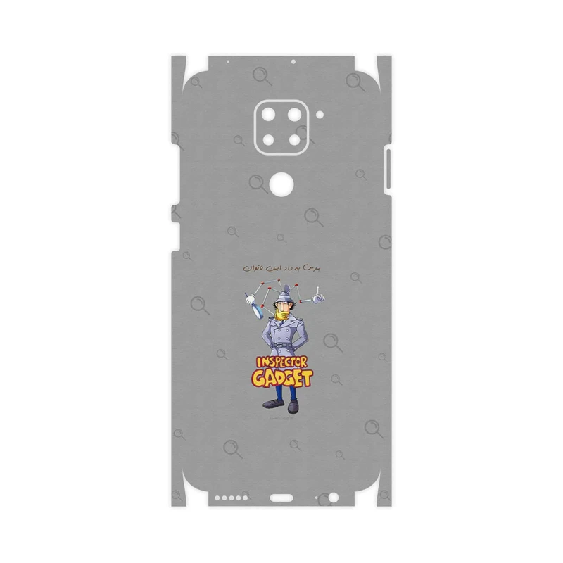 برچسب پوششی ماهوت مدل Inspector Gadget-FullSkin مناسب برای گوشی موبایل شیائومی Redmi Note 9